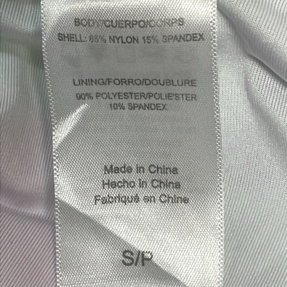 NWOT Nautica One Piece Swimsuit Cross Back Slimming Tropical Print S - Picture 13 of 15